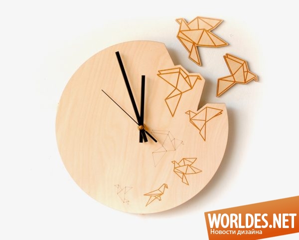 настенные часы, интересные часы, красивые часы, часы из дерева, деревянные часы, красивые настенные часы, деревянные настенные часы