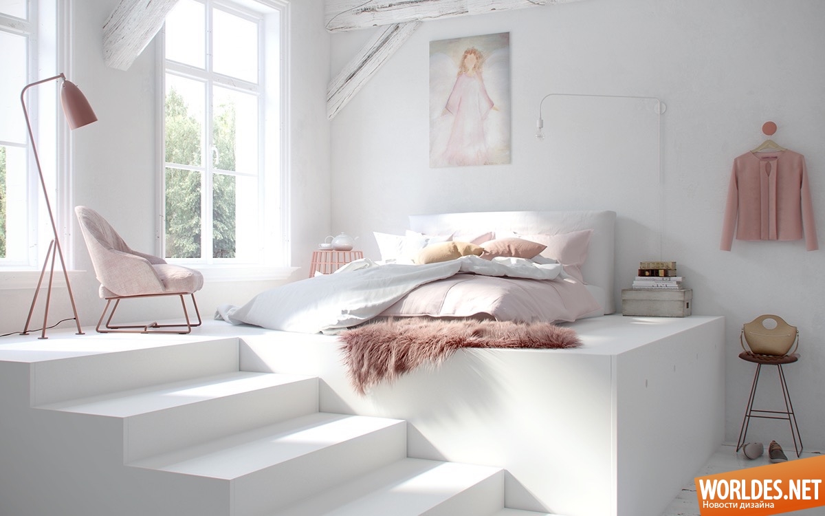 минималистские спальни, дизайн спален, стильные спальни, современные спальни, красивые спальни, спальни в минималистском стиле