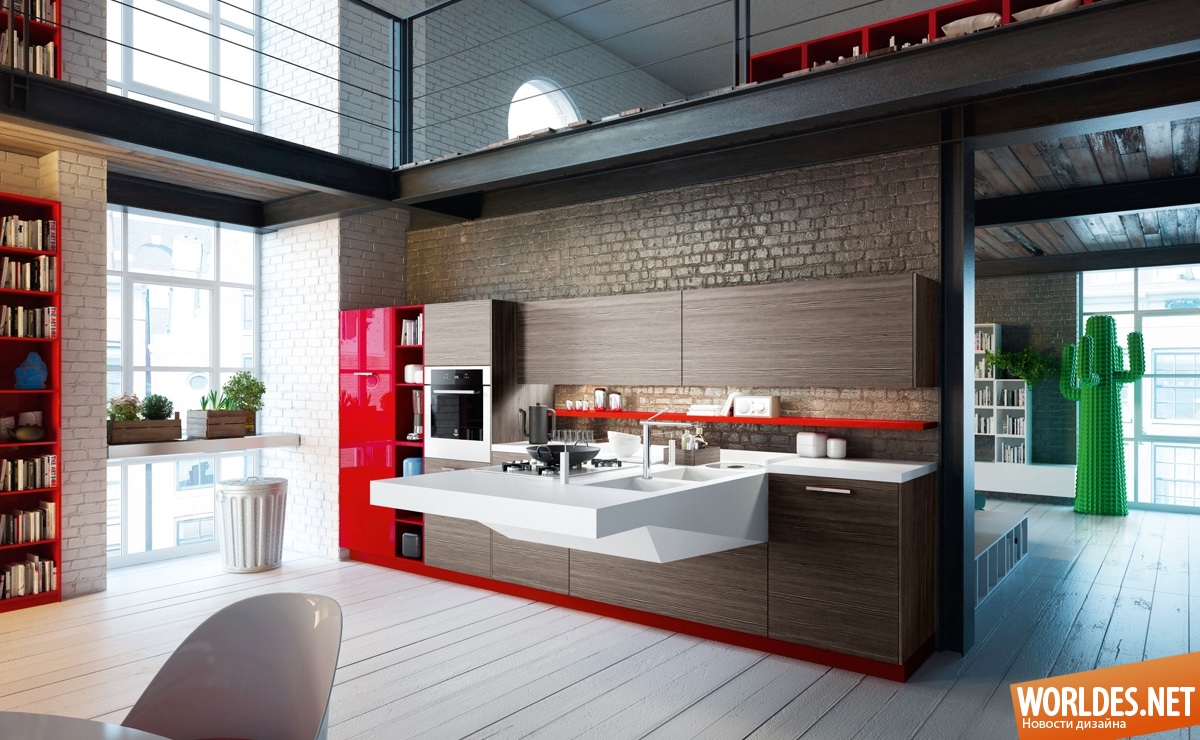 идеи кухонь, современные кухни, стильные кухни, красивые кухни, дизайн современной кухни