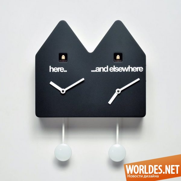 коллекция часов, часы с кукушкой, стильные часы, красивые часы, дизайн часов, современные часы