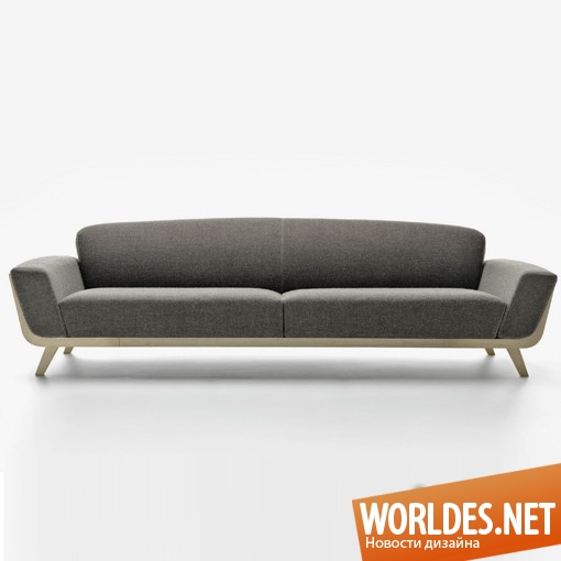 простой диван, стильный диван, уютный диван, светлый диван, современный диван