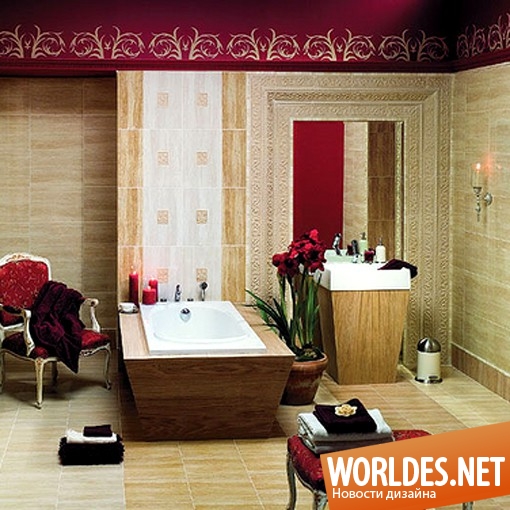 расслабляющие ванные комнаты, восточные ванные комнаты, стильные ванные комнаты, дизайн ванных комнат