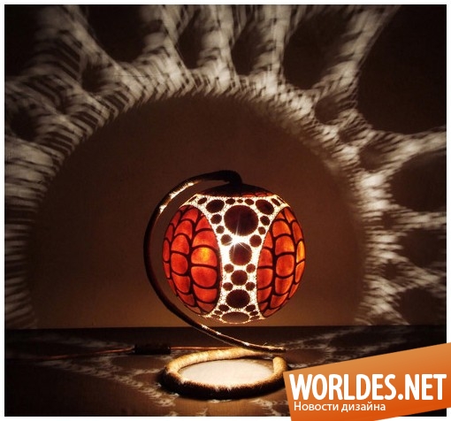 дизайн, декоративный дизайн, декоративный дизайн лампы, дизайн лампы, дизайн освещения, лампы, экзотическая лампа, экзотические лампы от Calabarte