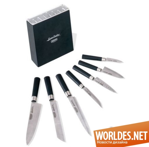 дизайн аксессуаров, дизайн аксессуаров для кухни, дизайн кухонных аксессуаров, дизайн набора ножей, ножи, кухонные ножи, ножи для кухни, набор ножей, современные ножи, качественные ножи